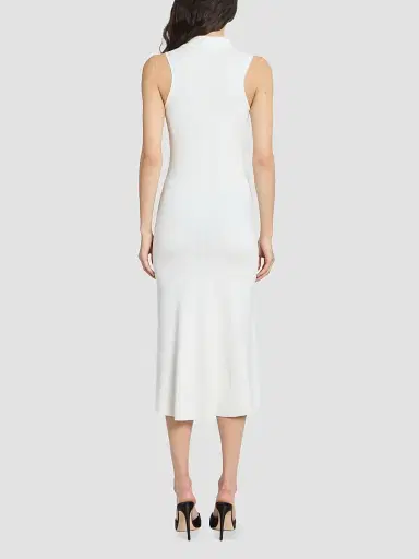 Victoria Beckham Women's Mira Sleeveless Midi Dress | Thumbnail 3 Victoria Beckham Women's Mira Sleeveless Midi Dress | Thumbnail 3
