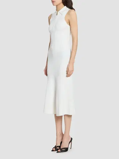 Victoria Beckham Women's Mira Sleeveless Midi Dress | Thumbnail 4 Victoria Beckham Women's Mira Sleeveless Midi Dress | Thumbnail 4