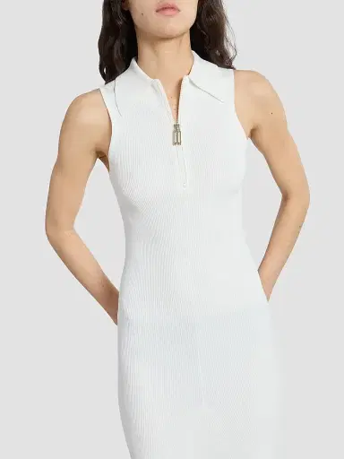 Victoria Beckham Women's Mira Sleeveless Midi Dress | Thumbnail 5 Victoria Beckham Women's Mira Sleeveless Midi Dress | Thumbnail 5