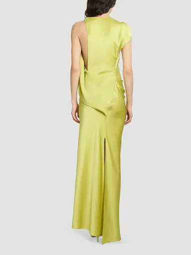 Victoria Beckham Women's Kyra Sleeveless Draped Gown | Thumbnail 3 Victoria Beckham Women's Kyra Sleeveless Draped Gown | Thumbnail 3