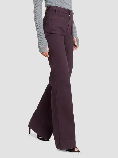 Victoria Beckham Women's Alina Wide-Leg High-Rise Jeans | Thumbnail 2 Victoria Beckham Women's Alina Wide-Leg High-Rise Jeans | Thumbnail 2