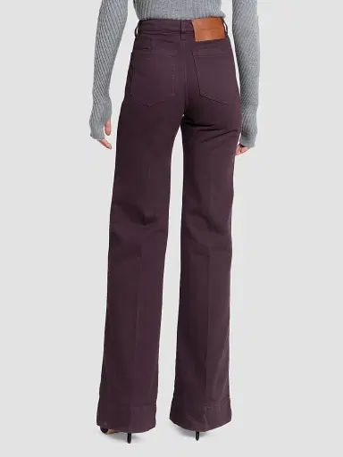 Victoria Beckham Women's Alina Wide-Leg High-Rise Jeans | Thumbnail 3 Victoria Beckham Women's Alina Wide-Leg High-Rise Jeans | Thumbnail 3