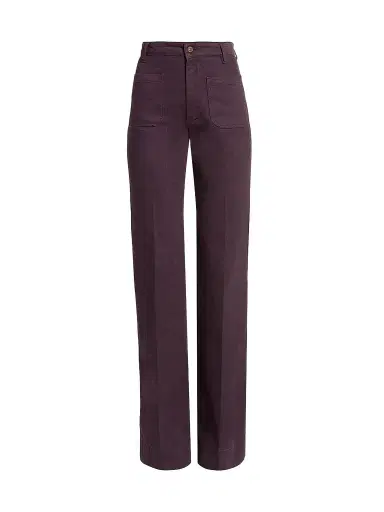 Victoria Beckham Women's Alina Wide-Leg High-Rise Jeans | Thumbnail 1 Victoria Beckham Women's Alina Wide-Leg High-Rise Jeans | Thumbnail 1