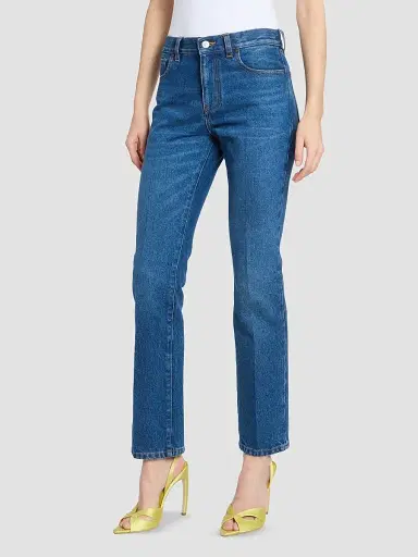 Victoria Beckham Women's Low-Rise Flare Jeans | Thumbnail 4 Victoria Beckham Women's Low-Rise Flare Jeans | Thumbnail 4