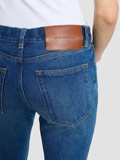 Victoria Beckham Women's Low-Rise Flare Jeans | Thumbnail 5 Victoria Beckham Women's Low-Rise Flare Jeans | Thumbnail 5