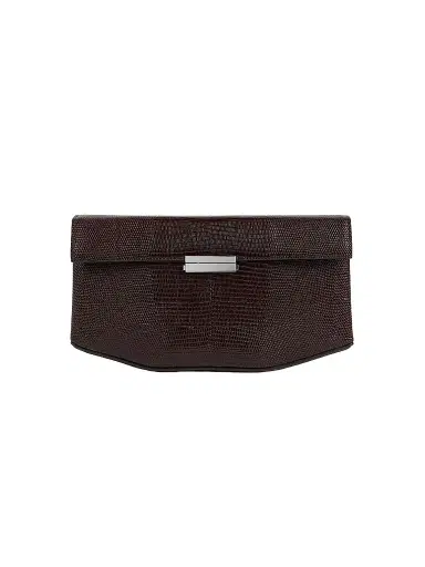 TOTEME Women's Clip Lizard-Embossed Leather Shoulder Bag | Thumbnail 1 TOTEME Women's Clip Lizard-Embossed Leather Shoulder Bag | Thumbnail 1