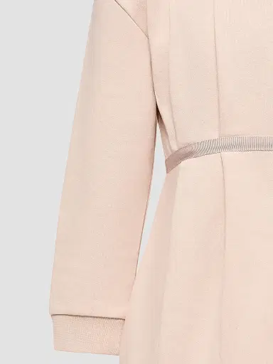 Moncler Little Girl's & Girl's Dress in Cotton - Light Pink | Thumbnail 3 Moncler Little Girl's & Girl's Dress in Cotton - Light Pink | Thumbnail 3