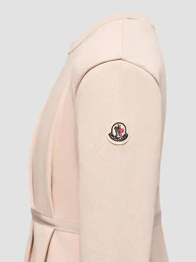 Moncler Little Girl's & Girl's Dress in Cotton - Light Pink | Thumbnail 4 Moncler Little Girl's & Girl's Dress in Cotton - Light Pink | Thumbnail 4