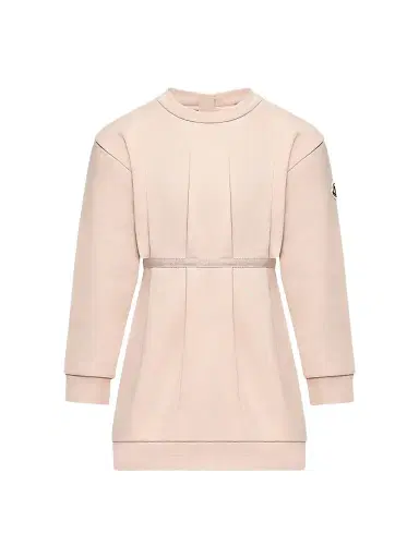 Moncler Little Girl's & Girl's Dress in Cotton - Light Pink | Thumbnail 1 Moncler Little Girl's & Girl's Dress in Cotton - Light Pink | Thumbnail 1