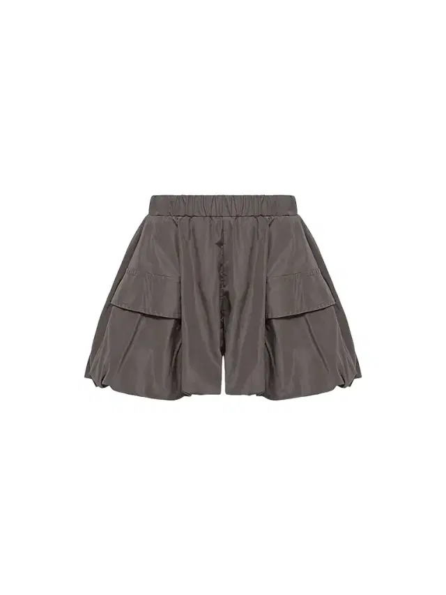 Moncler Little Girl's and Girl's Shorts in Taffeta - Dark Gray
