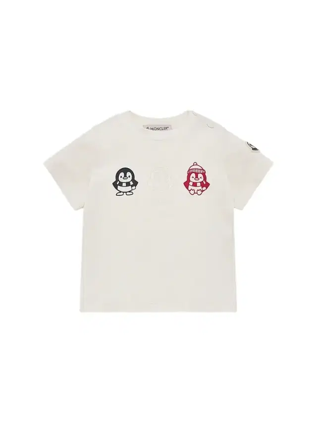 Moncler Baby Boy's and Little Boy's Crewneck T-Shirt in Cotton - White
