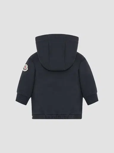Moncler Baby Boy's & Little Boy's Hoodie in Cotton Blend - Dark Blue - Size 3 | Thumbnail 2 Moncler Baby Boy's & Little Boy's Hoodie in Cotton Blend - Dark Blue - Size 3 | Thumbnail 2