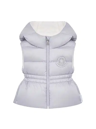 Moncler Baby Girl's and Little Girl's Una Puffer Vest - Lilac | Thumbnail 1 Moncler Baby Girl's and Little Girl's Una Puffer Vest - Lilac | Thumbnail 1