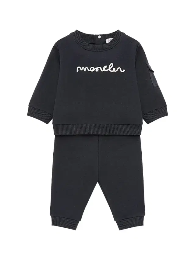 Moncler Baby Boy's & Little Boy's Set in Cotton - Dark Blue 12 Months