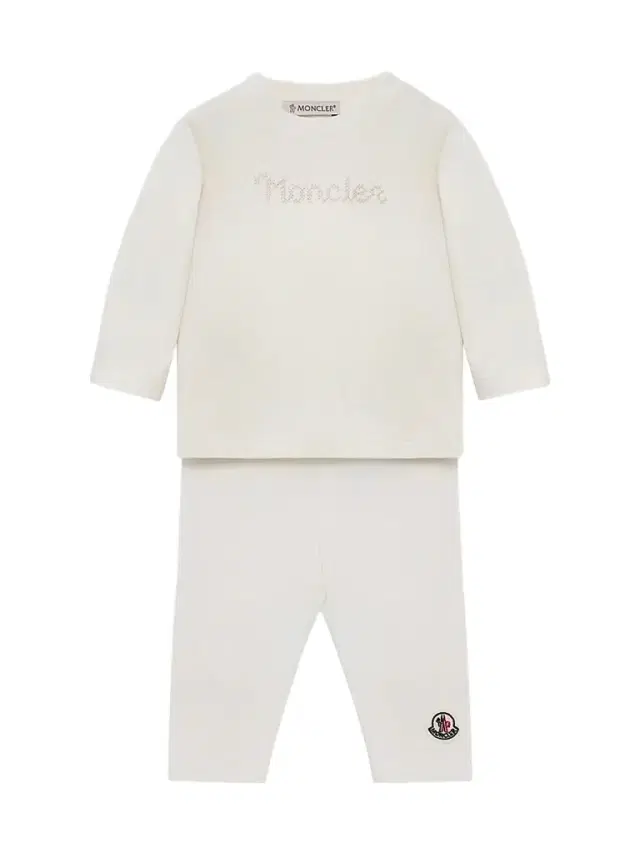 Moncler Baby's Set in Cotton - White  12 Months