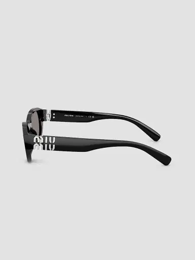 Miu Miu Women's 53MM Geometric Sunglasses - Black | Thumbnail 3