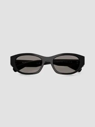 Miu Miu Women's 53MM Geometric Sunglasses - Black | Thumbnail 5