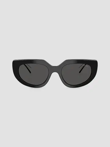 Prada Women's 54MM Oval Cat-Eye Sunglasses - Black | Thumbnail 2 Prada Women's 54MM Oval Cat-Eye Sunglasses - Black | Thumbnail 2