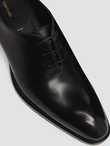 Tom Ford Men's Vincent Burnished Leather Oxfords | Thumbnail 5 Tom Ford Men's Vincent Burnished Leather Oxfords | Thumbnail 5