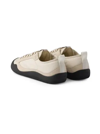 Prada Men's Speedrock Nylon and Suede Sneakers - Beige Khaki - Size 6.5 | Thumbnail 3
