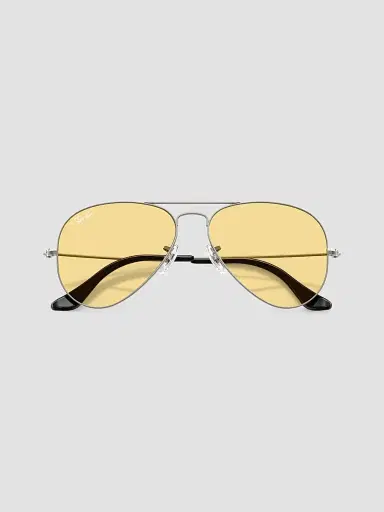 Ray-Ban Men's RB3025 Aviator 58MM Large Metal Aviator Sunglasses - Silver Gold | Thumbnail 5