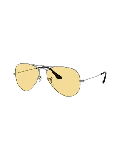 Ray-Ban Men's RB3025 Aviator 58MM Large Metal Aviator Sunglasses - Silver Gold | Thumbnail 1