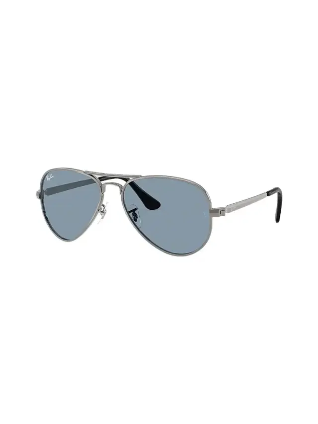 Ray-Ban Men's RB3925 58MM Aviator Max Sunglasses - Silver Black