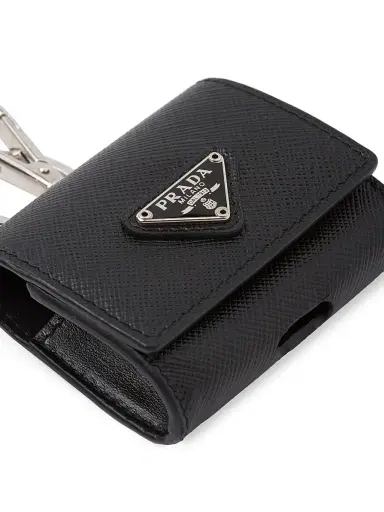 Prada Women's Saffiano Leather Headphone Case | Thumbnail 2 Prada Women's Saffiano Leather Headphone Case | Thumbnail 2
