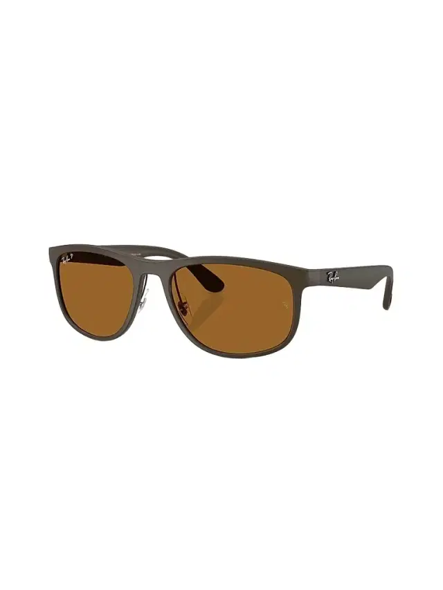 Ray-Ban Men's RB4468 59MM Square Sunglasses - Brown