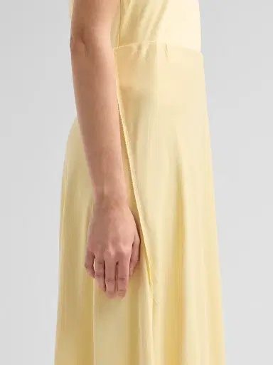 Vince Women's Creased Pleated Maxi Skirt | Thumbnail 5