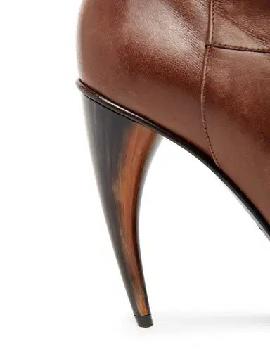 Alexander McQueen Women's 105MM Leather Knee-High Boots | Thumbnail 6 Alexander McQueen Women's 105MM Leather Knee-High Boots | Thumbnail 6