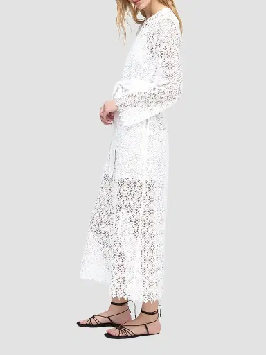 Hill House Home Women's The Darinka Dress - White Medallion Lace | Thumbnail 2 Hill House Home Women's The Darinka Dress - White Medallion Lace | Thumbnail 2