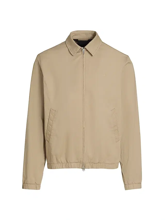 rag & bone Men's Harrington Stretch-Cotton Twill Jacket - Warm Taupe