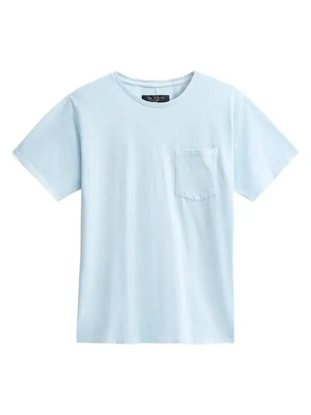 rag & bone Men's Crewneck Cotton T-Shirt - Cloud Blue