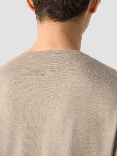 Zegna Men's Cashseta Crewneck | Thumbnail 5 Zegna Men's Cashseta Crewneck | Thumbnail 5
