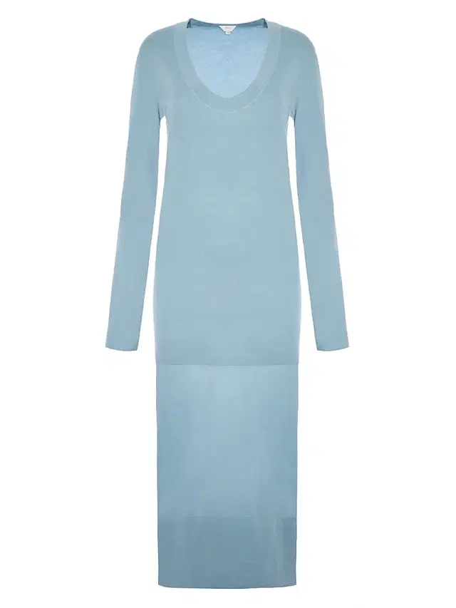 Malo Women's Cashmere Sheer Panel Sweaterdress -  Blue