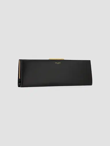 Saint Laurent Women's Large Clutch in Smooth Leather | Thumbnail 3 Saint Laurent Women's Large Clutch in Smooth Leather | Thumbnail 3