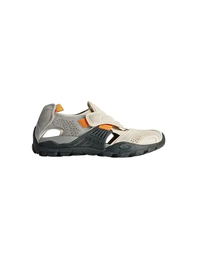 Balenciaga Men's Hike Sandals - Grey Beige Orange