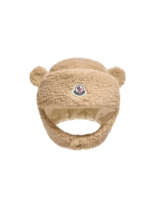 Moncler Men's Baby's Cap in Teddy - Beige