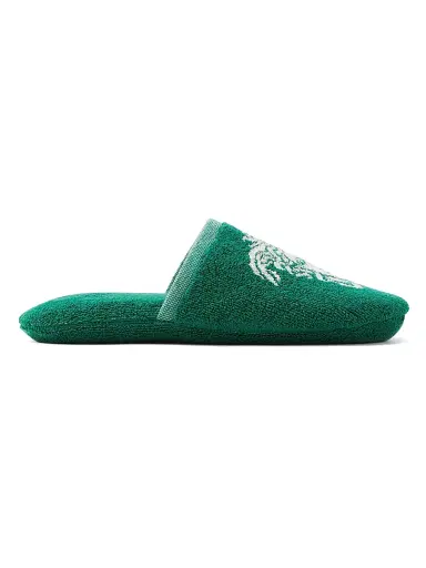 Versace Men's Jacquard Medusa Terry Cotton Bath Slippers | Thumbnail 1 Versace Men's Jacquard Medusa Terry Cotton Bath Slippers | Thumbnail 1
