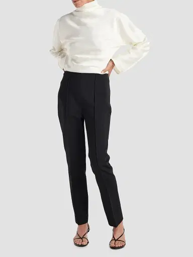 RÓHE Women's Straight-Leg Ankle Cigarette Trousers | Thumbnail 2 RÓHE Women's Straight-Leg Ankle Cigarette Trousers | Thumbnail 2