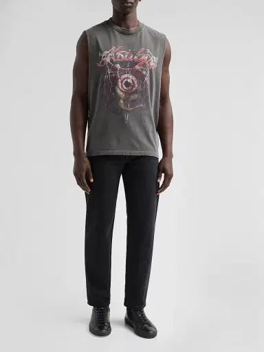 Ksubi Men's Legend Ekcess Cotton Cut-Off Tank | Thumbnail 2