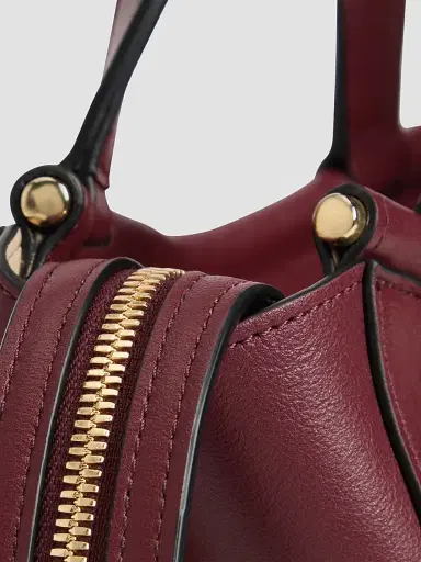 Wandler Women's Ida Leather Top Handle Bag - Bordeaux | Thumbnail 3 Wandler Women's Ida Leather Top Handle Bag - Bordeaux | Thumbnail 3