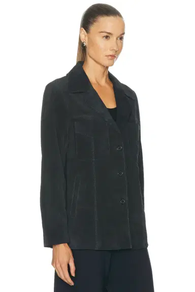 Nili Lotan Dominic Suede Jacket | Thumbnail 3 Nili Lotan Dominic Suede Jacket | Thumbnail 3