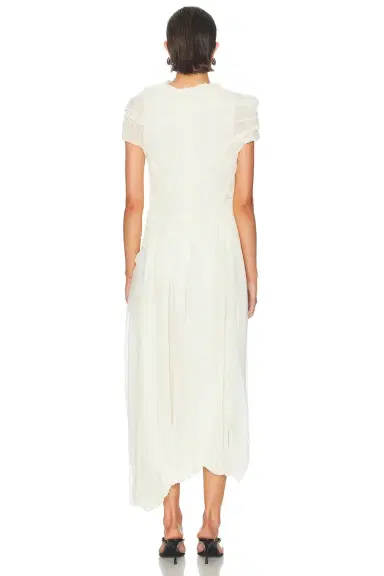 Magda Butrym Sheer Asymmetrical Dress | Thumbnail 5