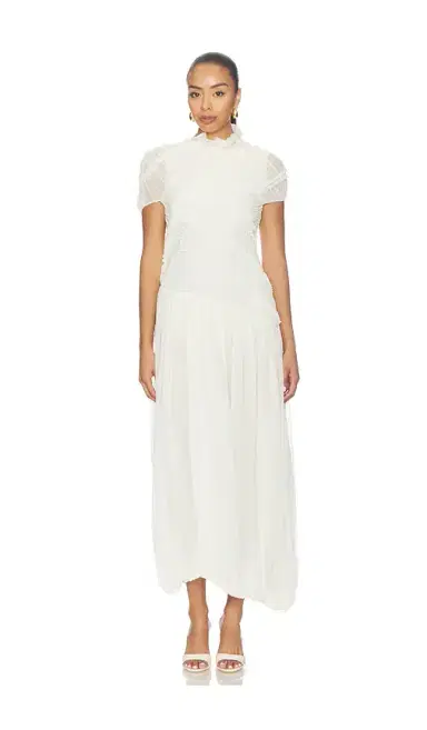 Magda Butrym Sheer Asymmetrical Dress | Thumbnail 6