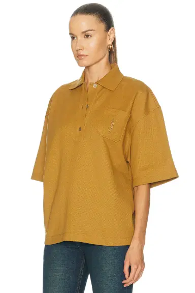 Saint Laurent Polo Top | Thumbnail 2 Saint Laurent Polo Top | Thumbnail 2