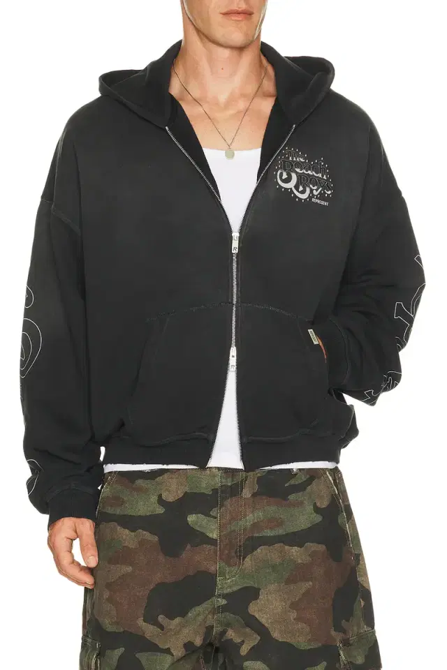 REPRESENT x Beach Boys Endless Summer Zip Through Hoodie