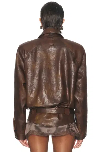 Magda Butrym Leather Jacket | Thumbnail 4