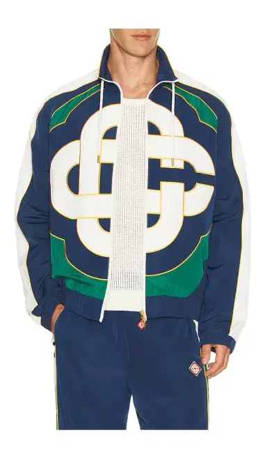 Casablanca Applique Colour Block Windbreaker Jacket | Thumbnail 6 Casablanca Applique Colour Block Windbreaker Jacket | Thumbnail 6